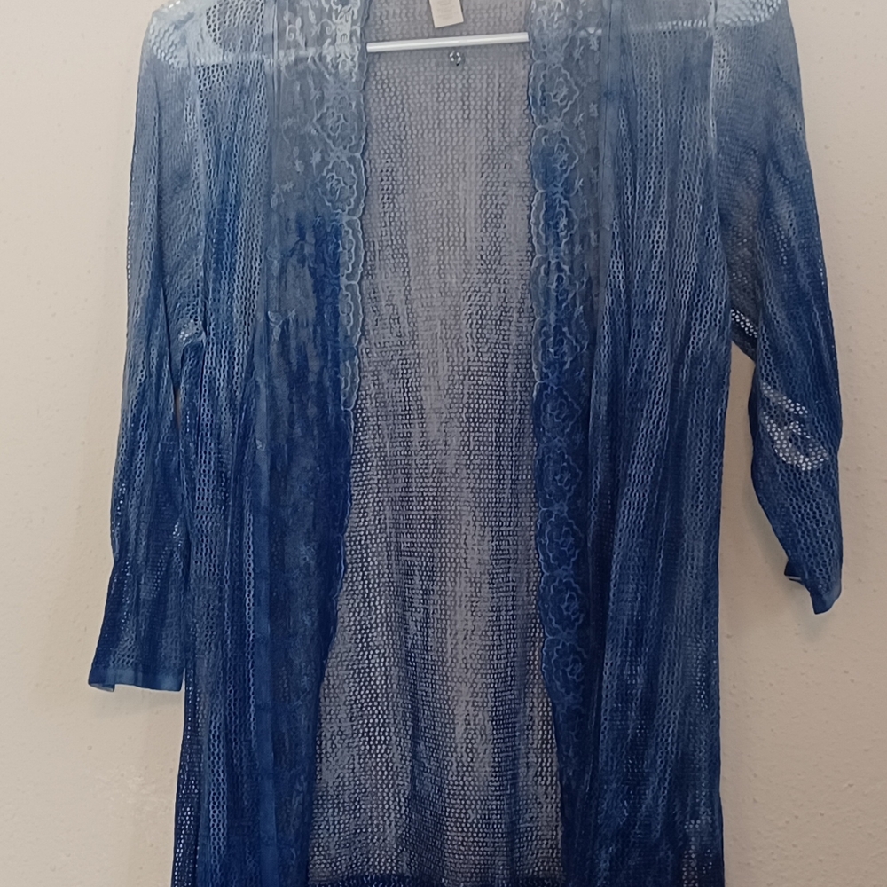 CHICO Jacket  Linen /Cotton Sz 1